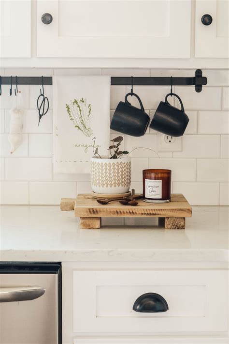 wood tray for kitchen counter.